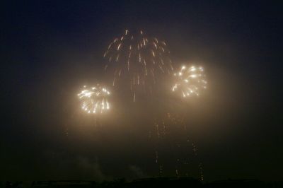 Celebrating the 4th
Marion's annual fireworks display attracted several thousand people to the town's Silvershell Beach Park on Friday evening July, 3. The Marion town band entertained the crowd until dusk when the night's big show lit up the sky's above Sippican Harbor. The Marion Fireworks Committee raised all of the funds for the event through private donations, collected up through the night of the show. Photo by Robert Chiarito.
