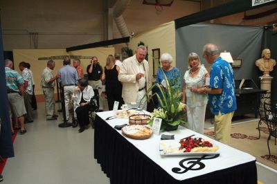 Antiques Annual
The Sippican Historical Society hosted their 17th Annual Marion Antiques Show this past weekend at Tabor Academys Fish Athletic Center. The event is the groups main fundraiser each year, kicking off with a with a gala preview party on Friday, August 14. Antique dealers from throughout New England and the Eastern United States were on hand. Photo by Robert Chiarito
