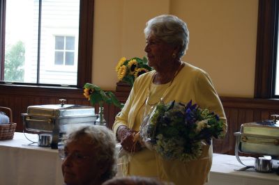 Marion COA
On August 1, the Marion COA and Friends of the Marion COA recognized Joanne Mahoney for her efforts in securing the Marion Music Hall for social activities and for drawing attention to the needs of senior citizens in the community. Photo by Marilou Newell
