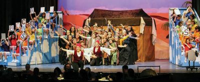 Joseph and the Amazing Technicolor Dreamcoat
This weekend was the time for the ORR Drama Club to shine on the big stage! At least one show even sold out during the weekend performances of “Joseph and the Amazing Technicolor Dreamcoat.” Photo courtesy Erin Bednarczyk
