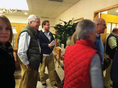 Clayton ‘Doc’ King Honored
Friends of Clayton ‘Doc’ King gathered on Friday as King was honored with a Certificate of Appreciation from the Massachusetts House of Representatives for his work in aiding, assisting, and being an asset in the community he served. Photo by Marilou Newel
