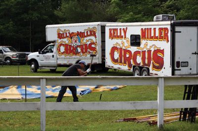 Kelly Miller Circus
The Rochester Lion’s Club brought the Kelly Miller Circus to Marion on June 25. Photo by Taylor Mello
