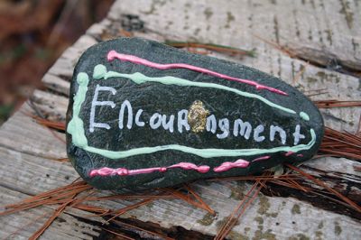 Kindness Rocks
Inspired by The Kindness Rocks Project, the Junior Friends of the Plumb Library have hidden brightly decorated stones along the paths at Church Wildlife Conservation Area in Rochester to serve as small messages of kindness to the passerby. Photos by Jean Perry
