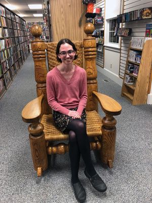 Kristen Cardoso
New Bedford native Kristen Cardoso is the new director of the Joseph Plumb Library in Rochester. Photo by Mike DeCicco
