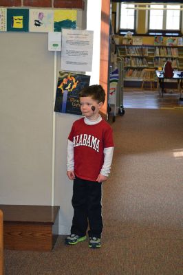 National Take Your Child to the Library Day
The Mattapoisett Public Library celebrated National Take Your Child to the Library Day this Saturday, February 1, with an entire day filled with special activities for children. All day long, a steady stream of kids enjoyed activities such as a library scavenger hunt, playing chess, watching the movie “Up,” and face painting. Photos by Jean Perry & Felix Perez
