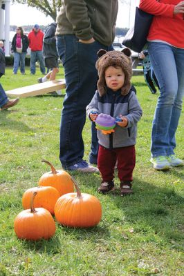 Family Fun Festival 
The Mattapoisett Lions Club held its first Family Fun Festival at Shipyard Park on Saturday, October 29, featuring some good old-fashioned fun and games. Over 400 people turned out for the event, which included hayrides through the village, a pumpkin patch, and games such as pin the nose on the pumpkin and the corn hole toss. Photos by Jean Perry
