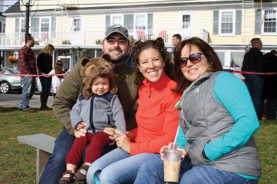 Family Fun Festival 
The Mattapoisett Lions Club held its first Family Fun Festival at Shipyard Park on Saturday, October 29, featuring some good old-fashioned fun and games. Over 400 people turned out for the event, which included hayrides through the village, a pumpkin patch, and games such as pin the nose on the pumpkin and the corn hole toss. Photos by Jean Perry
