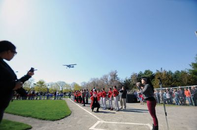 Old Rochester Little League
 The Old Rochester Little League held their parade and opening day on Saturday April 27. The festivities included the National Anthem sung by Jennel Garcia and opening pitches thrown by Police Chief’s Lincoln Miller (Marion), Mary Lyons (Mattapoisett), and Paul McGee (Rochester), as well as Fire Chiefs Thomas Joyce (Marion), Andrew Murray (Mattapoisett) and Scott Weigel (Rochester). Photos by Felix Perez.
