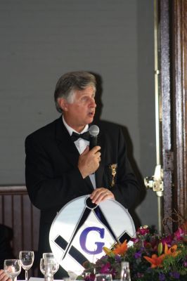 Masonic Anniversary
The Marion Pythagorean Lodge celebrated the 150th anniversary of their organization on July 16, 2011, with a huge bash at the Music Hall in Marion. Lodge Master Tom Dexter was among the speakers at the celebrated event, which included a live performance from the New Bedford Sea Chantey Chorus. Photos by Jen Farias.
