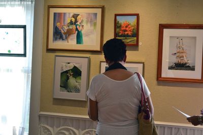 MAC Summer Members Art Show
The Summer Members Art Show at the Marion Art Center kicked off on July 19 at its opening reception honoring the member artists of the organization. The exhibition runs until August 16. Photo by Jean Perry
