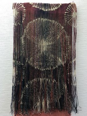 Marion Art Center
The Marion Art Center’s latest show Emergence (now through May 6) is a delicate intermixing of tones, textures and artistic expression capturing natural themes. Textile artist Paula Stebbins Becker believes that the works connect memories to visual works equally in complexity to the human mind. By deconstructing woven pieces and creating new works of art, Becker captures the original or its memory and unites it through intricate processes with a new idea. Tracey J. Maroni’s paintings 
