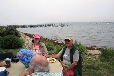 Mattapoisett Land Trust’s 50th Anniversary
Cofounder Brad Hathaway was among attendees at the Mattapoisett Land Trust’s 50th Anniversary brunch held on June 30 at the Munro Preserve. The community heard from Representative Bill Straus, Town Administrator Mike Lorenco and MLT president Mike Huguenin about the land trust’s legacy and ongoing work. Photos by Mick Colageo
