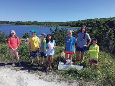 Marion Natural History Museum
The Coastal Explorations group from the Marion Natural History Museum had a wonderful time learning about plants and soils, frogs and tadpoles, oyster farming, sea turtle anatomy, and seaweeds. The Marion Natural History Museum would like to thank Maggie Payne of the USDA, and Isaac Perry and Adam Murphy of the Marion Harbormaster's Office for their support of our summer program. Photo courtesy Elizabeth Leidhold
