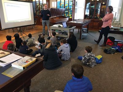 Marion Natural History Museum
The Marion Natural History Museum's afterschool group enjoyed learning about our local birds in anticipation of the upcoming "Great Backyard Bird Count" event on February 14-17. The GBBC is a great citizen-science initiative to gauge how our bird species are doing, and all it takes is 15 minutes to count the number of species and how many of each, and submit your findings to Great Backyard Bird Count (GBBC) website: birdcount.org. Photos courtesy Elizabeth Leidhold
