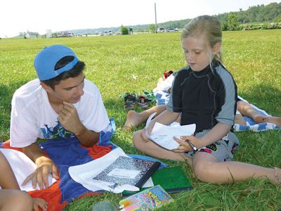 Life Along the Shore 
The Marion Natural History Museum’s Life Along the Shore program enjoyed learning a little something about the crabs that inhabit the Marion shoreline during the July 2013 session. Photos courtesy of Elizabeth Leidhold
