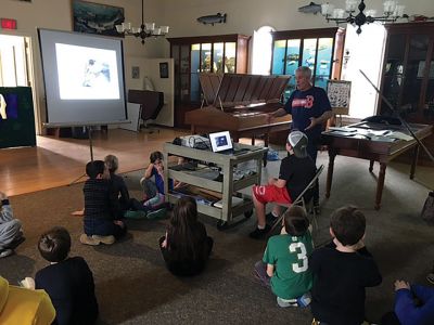 Marion Natural History Museum
The Marion Natural History Museum's after school group wishes to thank Rochester Herring Warden Dave Watling for sharing his knowledge of this important species. We covered the development of this anadromous species, its diet, and where it stands in the food chain. The students learned about herring eggs and how neutral buoyancy plays an important role in their development. 
