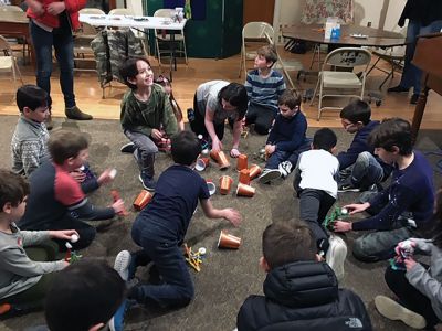 Marion Natural History Museum
On Wednesday, February 27, the MNHM after school group enjoyed a lesson in elasticity and energy with engineer Mark Whalen. We built our own catapults and had a lot of fun launching a variety of objects. Many thanks to Mark for another exciting engineering-related opportunity for our group. Photo courtesy Elizabeth Leidhold
