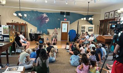 Marion Natural History Museum
The Marion Natural History Museum hosted Bethany Boucher of Amazing Animal Ambassadors Monday afternoon. We met Milo the Fennec Fox and had a chance to compare attributes of Peter Quill the hedgehog to Iris the tenrec. We also met a skunk, a ferret, and a very friendly chinchilla. Many thanks to the Marion Cultural Council for partially funding this event. Photos courtesy Elizabeth Leidhold
