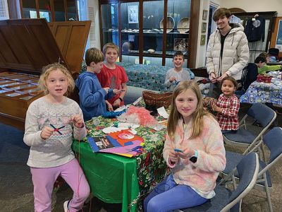 Marion Natural History Museum
On December 21, the Marion Natural History Museum's after school group had a wonderful time working with crafts from natural and recycled materials during our annual holiday party. Our group had a blast making ornaments (and eating junk food) during the event, and everyone brought home an ornament or two to share with the family. 
