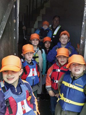 Marion Natural History Museum
The Marion Natural History Museum's after school group had another wonderful trip to Bird Island, thanks to Isaac Perry and the Marion Harbormaster's group. Another group of students had a chance to see the newly-restored nesting habitat of the Roseate tern along with other sea birds. Many thanks to Isaac and his crew. Photo courtesy Elizabeth Leidhold
