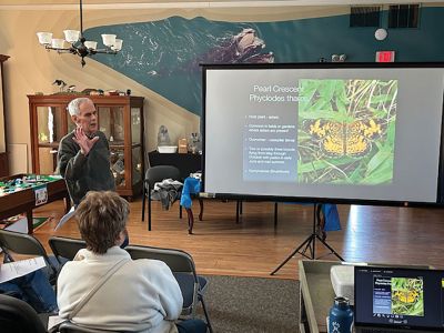 Marion Natural History Museum
The Marion Natural History Museum wishes to thank Joe Dwelly, the "butterfly man" for sharing his considerable experience with our native butterflies. We spoke about how different species spend the winter, issues with migrating populations while out of this country, food sources, and which native plantings would most benefit them. Joe also shared some of his funny stories about how he was able to get some of his amazing butterfly photos. To view register for some of our upcoming programs please go to the mu
