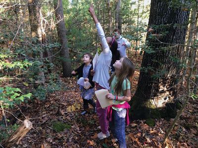 Marion Natural History Museum
On Wednesday, October 23 the Marion Natural History Museum's afterschool group went on a fall nature walk looking for signs of fall. One lucky student found an owl pellet under a tree! We were able to find burrows, nests, and even a small snake hiding under a log. We observed the different colors of the leaves of trees and shrubs and looked for mushrooms. It was great to spend such a beautiful fall day with these inquisitive kids! 
