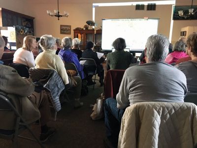 Marion Natural History Museum
On March 4 the Marion Natural History Museum hosted “Wildflowers of Southeastern Massachusetts” with Martha “Mike” Schroeder. Attendees learned about which plants are native and which plants have been introduced to the state. Many thanks to Mike for the program and lovely photos, many of which were taken in her yard in Lakeville. Photos courtesy Elizabeth Leidhold
