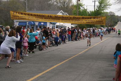 Mother’s Day Tiara 5K Run
The 6th Annual Mother’s Day Tiara 5K Run in Mattapoisett on Mother’s Day, May 13, 2012. Photo by Katy Fitzpatrick.
