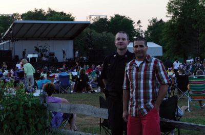 Yellow Brick Road
On Saturday, July 14, the Marion Police Department held their annual fundraiser at Silvershell Beach.  This year, Yellow Brick Road, an Elton John tribute band, provided the entertainment for hundreds of attendees.  Photos by Felix Perez. 
