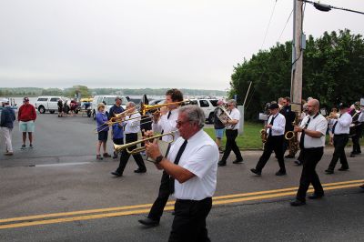 Town of Marion Memorial Day
Army veteran Charles Brown was the keynote speaker as the Town of Marion held its Memorial Day remembrance ceremonies on Monday morning with a procession from the Music Hall up Front Street to Old Landing, where Air Force Technical Sergeant Mandy Givens served as master of ceremonies that included an invocation by the Reverend Eric Osterday, the reading of “The Gettysburg Address” by Old Rochester Regional High School sophomore Amanda Tomasso of Mattapoisett, the reading of “In Flanders Fields” 
