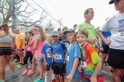 Marion Village 5K
The Marion Village 5K is in its 19th year, and over 250 participants turned out to run the 3.1-mile course along the waterfront and through the quaint Marion village. Runners of all ages took part in the race, and the top 20 runners all finished in less than 20 minutes. Photos by Felix Perez
