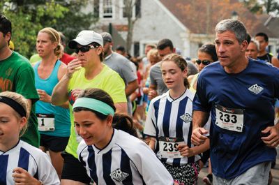 Marion Village 5K
The Marion Village 5K is in its 19th year, and over 250 participants turned out to run the 3.1-mile course along the waterfront and through the quaint Marion village. Runners of all ages took part in the race, and the top 20 runners all finished in less than 20 minutes. Photos by Felix Perez
