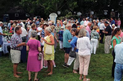 An Evening on Sippican Harbor
"An Evening on Sippican Harbor," the Marion Council on Aging's August 19 fundraiser at 1 Water Street to benefit the pavilion project at the Cushing Community Center. Julia Peterson of Sandwich, a Tabor Academy graduate, provided live music. Photos by Mick Colageo
