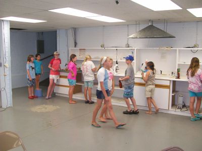 MNHM Summer Program
Having had many laughs and enjoying spectacular weather the July session of the Marion Natural History Museum's summer program ended last Friday.  Photo courtesy Elizabeth Leidhold
