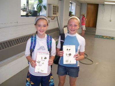 MNHM Summer Program
Having had many laughs and enjoying spectacular weather the July session of the Marion Natural History Museum's summer program ended last Friday.  Photo courtesy Elizabeth Leidhold
