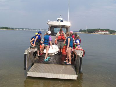 MNHM Summer Program
Having had many laughs and enjoying spectacular weather the July session of the Marion Natural History Museum's summer program ended last Friday.  Photo courtesy Elizabeth Leidhold
