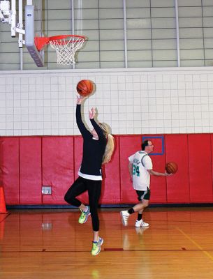 RMS Students vs. Staff Basketball Game
Tough luck again this year for the sixth graders at RMS during the annual students vs. staff basketball game on Friday night. Although students were able to tie the game and gain a temporary slight lead, in the end the staff’s moves took them down, 60-56. Fifth graders, it’s up to you next year! Photos by Deina Zartman
