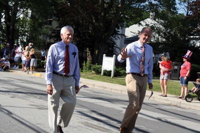 No Rain On This Parade 
The Marion 4th of July parade on Tuesday went on as planned, winding through the village streets and receiving the usual fanfare. Photos by Jean Perry
