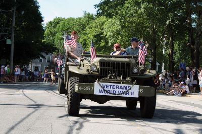 No Rain On This Parade 
The Marion 4th of July parade on Tuesday went on as planned, winding through the village streets and receiving the usual fanfare. Photos by Jean Perry
