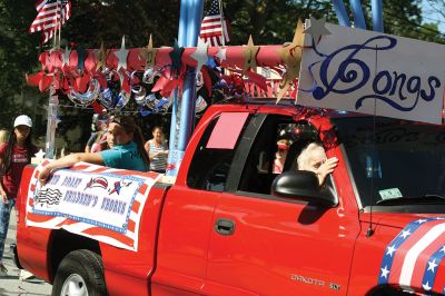 No Rain On This Parade 
The Marion 4th of July parade on Tuesday went on as planned, winding through the village streets and receiving the usual fanfare. Photos by Jean Perry
