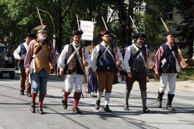 No Rain On This Parade 
The Marion 4th of July parade on Tuesday went on as planned, winding through the village streets and receiving the usual fanfare. Photos by Jean Perry
