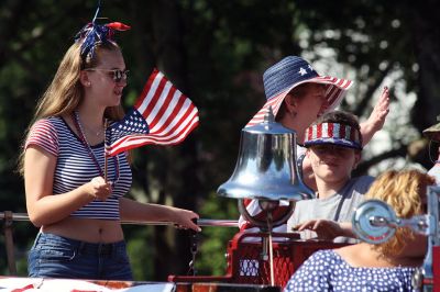 No Rain On This Parade 
The Marion 4th of July parade on Tuesday went on as planned, winding through the village streets and receiving the usual fanfare. Photos by Jean Perry
