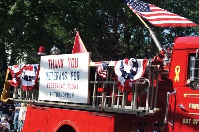 No Rain On This Parade 
The Marion 4th of July parade on Tuesday went on as planned, winding through the village streets and receiving the usual fanfare. Photos by Jean Perry
