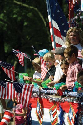 No Rain On This Parade 
The Marion 4th of July parade on Tuesday went on as planned, winding through the village streets and receiving the usual fanfare. Photos by Jean Perry
