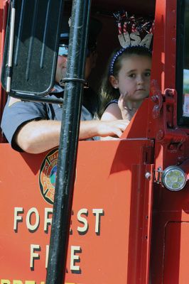 No Rain On This Parade 
The Marion 4th of July parade on Tuesday went on as planned, winding through the village streets and receiving the usual fanfare. Photos by Jean Perry
