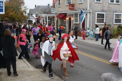 2013 Marion Halloween Parade
Lead by the Sippican School Drum Line and the Witches of the Marion Art Center the annual parade once again filled the streets in Marion with hundreds of ghosts, ghouls, and M&Ms. Photos by Paul Lopes 
