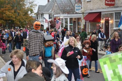 2013 Marion Halloween Parade
Lead by the Sippican School Drum Line and the Witches of the Marion Art Center the annual parade once again filled the streets in Marion with hundreds of ghosts, ghouls, and M&Ms. Photos by Paul Lopes 
