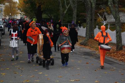 2013 Marion Halloween Parade
Lead by the Sippican School Drum Line and the Witches of the Marion Art Center the annual parade once again filled the streets in Marion with hundreds of ghosts, ghouls, and M&Ms. Photos by Paul Lopes 
