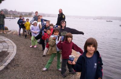 Planting Shellfish
Marion Shellfish Officer Isaac Perry and the Marion Natural History Museums after-school gang helping to replenish Marions Oyster population during our Planting Shellfish program held October 11th.
