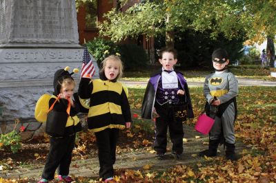 Halloween Parade
Throngs of costumed children hit the streets in Marion for the towns annual Halloween parade on October 31, 2010. Photos by Joan Hartnett-Barry. 
